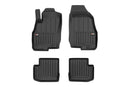 3D Гумени стелки Frogum за Fiat Punto EVO 3 врати (2009-2012), 4 части, черни