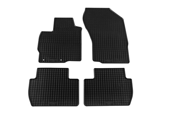 Гумени стелки Petex за Mitsubishi Outlander (2007–2018), 4 части, черни