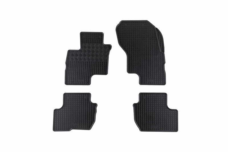 Гумени стелки Rigum за Mitsubishi Outlander PHEV (2012+), 4 части, черни