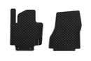 Гумени стелки Gumarny Zubri за Nissan NV200 и e-NV200 (2014+) – 2 части, черни