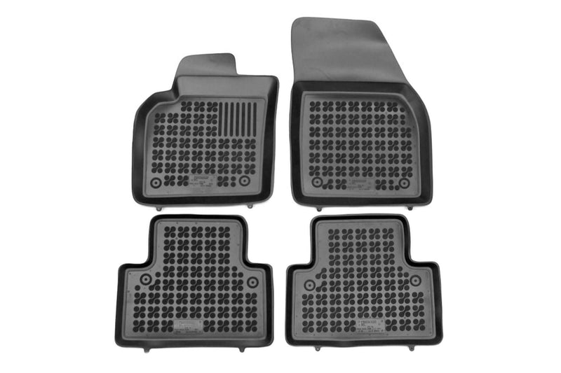 Гумени стелки Rezaw-Plast за Volvo S40 (2004–2012) – 4 части, черни