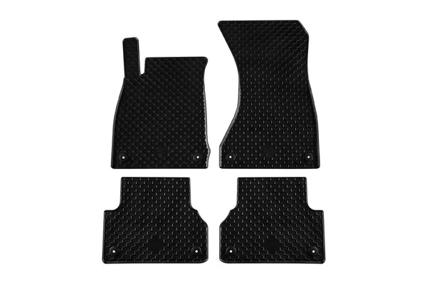 Гумени стелки Gumarny Zubri за Audi A4 седан/комби (2015+), Audi A5 купе/Sportback (2016+), 4 части