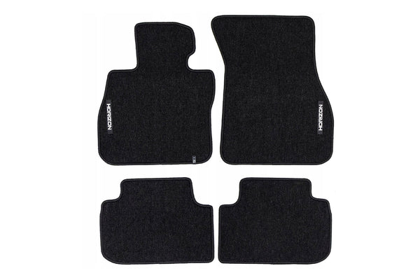 Мокетни стелки Frogum Horizon за BMW Серия 1 F40 (2019–2024), 4 части, черни