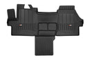 3D Гумени стелки Frogum за Citroen Jumper (2006+) 1 част, черни