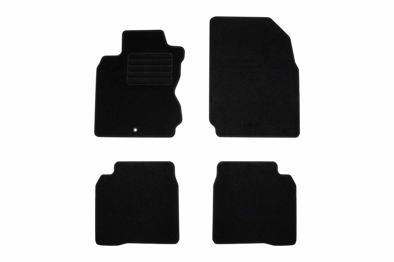 Мокетни стелки Rigum за Nissan Note (2006–2013), 4 части, черни