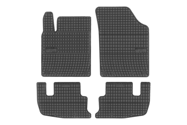 Гумени стелки Frogum за Peugeot RCZ (2010–2015), 4 части, черни