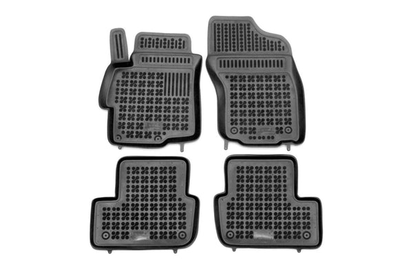 Гумени стелки Rezaw-Plast за Mitsubishi Lancer (2008–2016) и Lancer EVO X (2007–2015), 4 части, черни