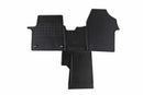 Гумени стелки Rigum за Peugeot Expert (2016+), 2 места, 4 части, черни