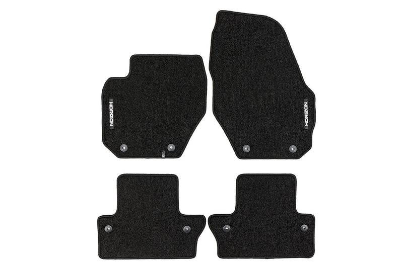 Мокетни стелки Frogum Horizon за Volvo S60 (2010–2018), 4 части, черни
