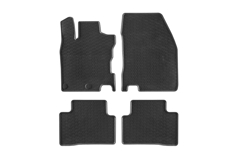 Гумени стелки Geyer&Hosaja за Nissan Qashqai (2014+), 4 части, черни