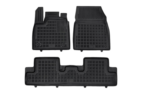 Гумени стелки Rezaw-Plast за Nissan Leaf (2010–2013), 4 части, черни