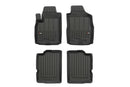 3D Гумени стелки Frogum за Fiat Panda II (2003-2012), 4 части, черни