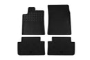 Гумени стелки Rigum за Peugeot 407 (2004–2010), 4 части, черни