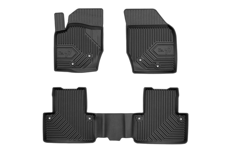 2.5D Гумени стелки Frogum №77 за Volvo XC90 (2002–2016) – 3 броя, черни
