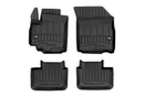 3D Гумени стелки Frogum за Fiat Sedici (2006-2015), 4 части, черни