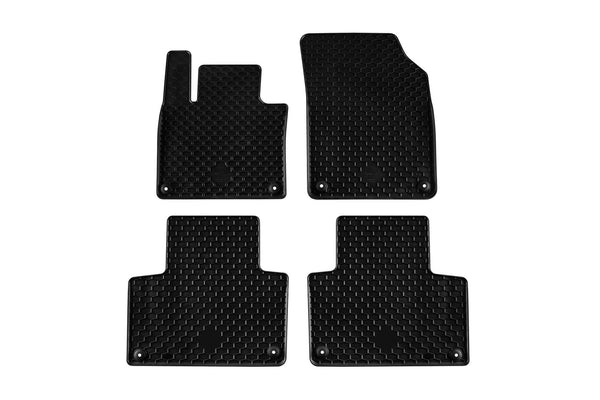 Гумени стелки Gumarny Zubri за Volvo XC90 (2015 +) – 4 броя, черни