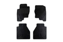 Гумени стелки Rigum за Nissan Navara (2005+) / Pathfinder (2006+), комплект 4 части, черни