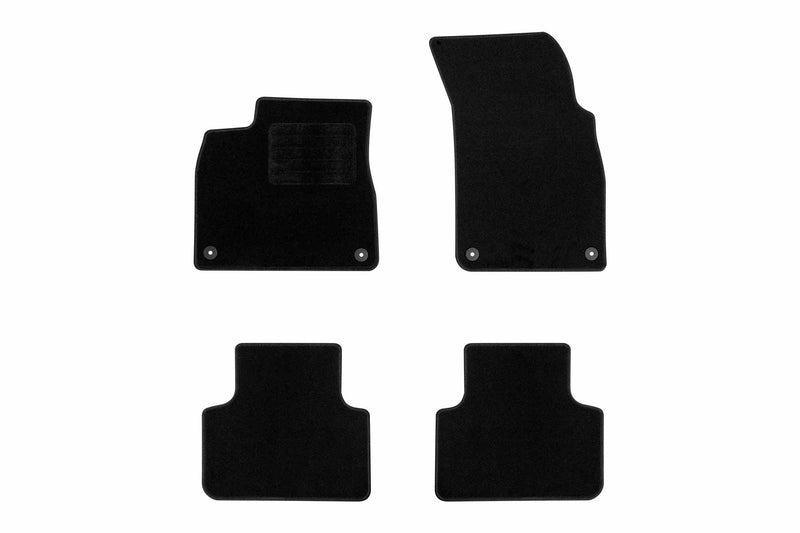 Мокетни стелки Rigum за Audi Q7 (2015+), 4 части, черни