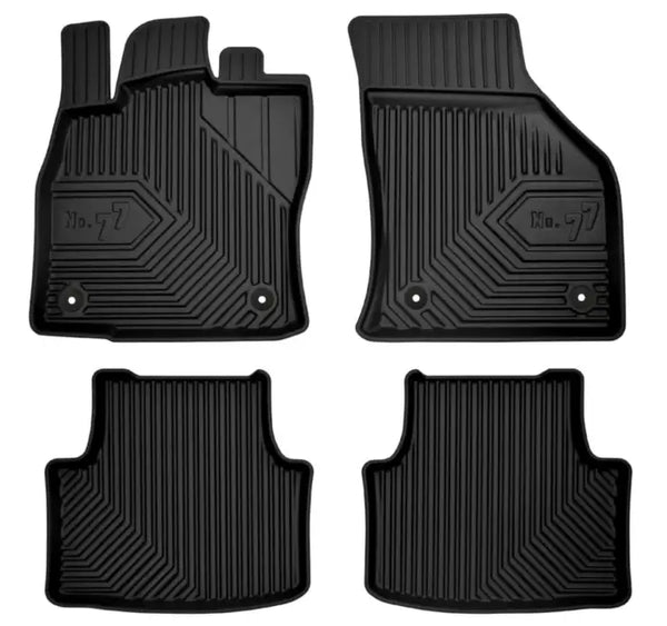2.5D Гумени стелки Frogum №77 за Skoda Octavia III (2013–2019) / Octavia IV (2019+) - Avtozona