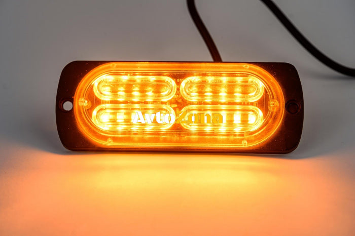 20 LED Аварийна Лампа За Пътна Помощ Жълта Блиц Мигаща Светлина 12V 24V - Avtozona