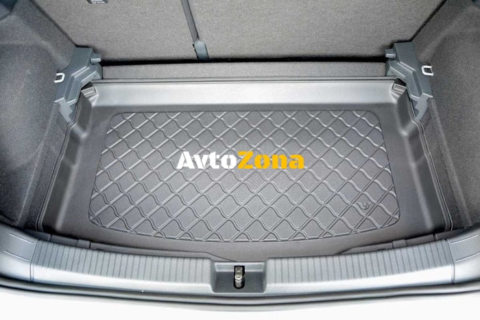 Гумирана стелка за багажник Rubby за Volkswagen T-Cross (2019 + ) lower boot; adjustable boot floor in the lowest position - Avtozona