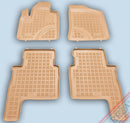 Καουτσούκ πατάκια Rezaw-Plast για Hyundai Santa Fe (2007-2012) μπεζ