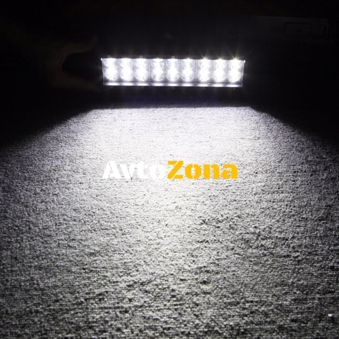 23 См Мощен LED бар с Комбинирана Combo светлина 54W 18 LED 12V 24V АТВ Джип 4х4 Offroad - Avtozona