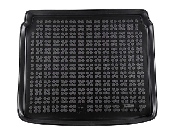 Стелка за багажник Rezaw-Plast за Volkswagen Tiguan (2007–2015 / 2024+) – 5-местен, с комплект за инструменти или малка резервна гума, горно положение