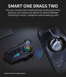 Ασύρματα ακουστικά κράνους μοτοσικλέτας Bluetooth με αμφίδρομη ενδοεπικοινωνία και έξυπνη ακύρωση θορύβου