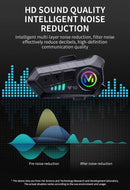 Σετ 2 τεμαχίων. Ασύρματα ακουστικά κράνους μοτοσικλέτας Bluetooth με αμφίδρομη ενδοεπικοινωνία και έξυπνη ακύρωση θορύβου