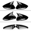 Σετ 2 καλύμματα πλευρικών καθρεπτών τύπου Batman για Volkswagen VW Golf 7 7.5 E-Golf 2013-2020.