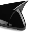 Σετ 2 καλύμματα πλευρικών καθρεπτών τύπου Batman για Volkswagen VW Golf 7 7.5 E-Golf 2013-2020.