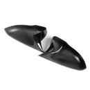 Σετ 2 καλύμματα πλευρικών καθρεπτών σε στυλ Batman για Volkswagen VW GOLF 6 2009-2013.