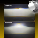 Σετ 2 τεμαχίων μεγεθυντικών φακών διόδων Bi-LED για προβολείς χαμηλής και υψηλής δέσμης 2,5 ιντσών 80W 7000lm 12V