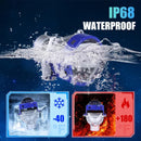 Σετ 2 τεμαχίων μεγεθυντικών φακών διόδων Bi-LED για χωνευτούς προβολείς χαμηλής και υψηλής δέσμης 3 ιντσών 130W 8000lm 12V +500% Φωτεινότητα