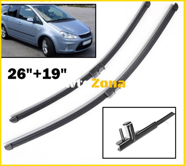 Комплект 2бр предни чистачки за Citroen C5 (03-08) / Ford C Max (03-10) - Avtozona