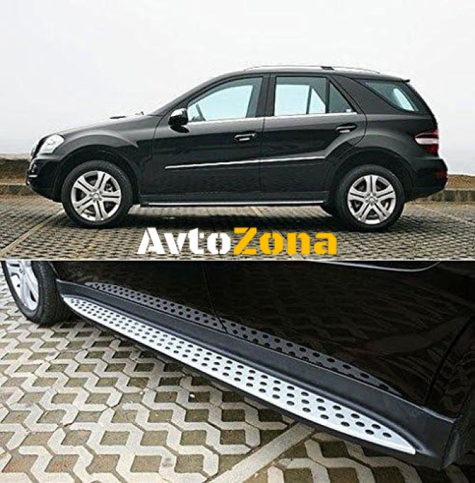 Алуминиеви степенки за Mercedes ML W164 (2005-2011) - Avtozona