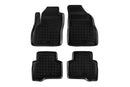 Гумени стелки Rezaw-Plast за Peugeot Bipper (2007–2016), 4 части, черни