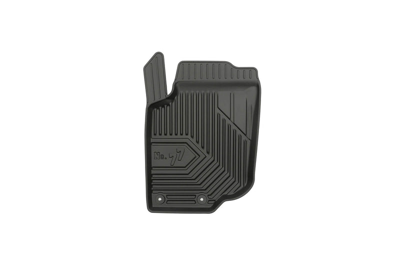 2.5D Гумени стелки Frogum №77 за Peugeot 207 (2006–2012), 4 части, черни