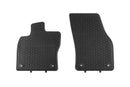 Гумени стелки Geyer&Hosaja за Audi Q2 (2016 +), 4 части – Черни