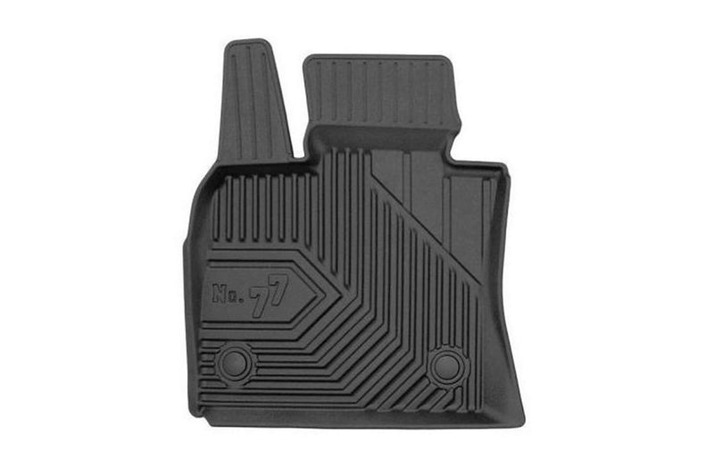 2.5D Гумени стелки Frogum №77 за BMW X6 F16 (2014–2019), 3 части, черни