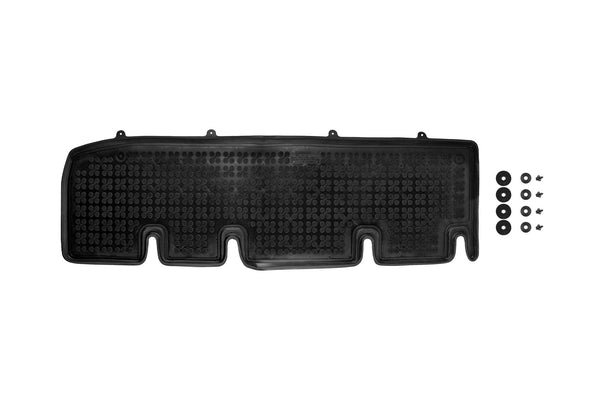 Гумена стелка Rezaw-Plast за Nissan NV300 (2016+), 2-ри ред – модели без въздуховоди, 1 част, черна