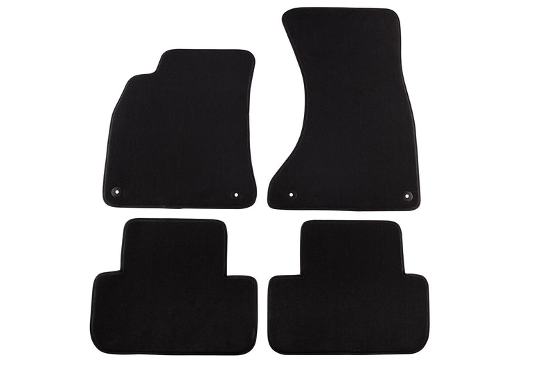 Мокетни стелки Petex за Audi A4 седан, комби (2007–2015), A4 Allroad, A5 Sportback (2009–2016) Style, 4 части, захват B014