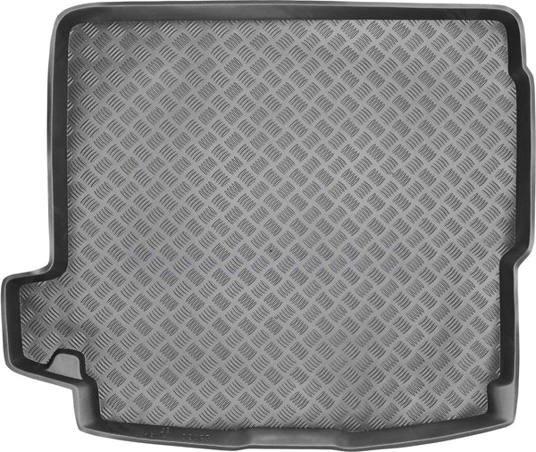 Стелка за багажник Mix-Plast за Renault Megane II комби (2004–2008) с резервна гума – без вдлъбнатина от дясната страна