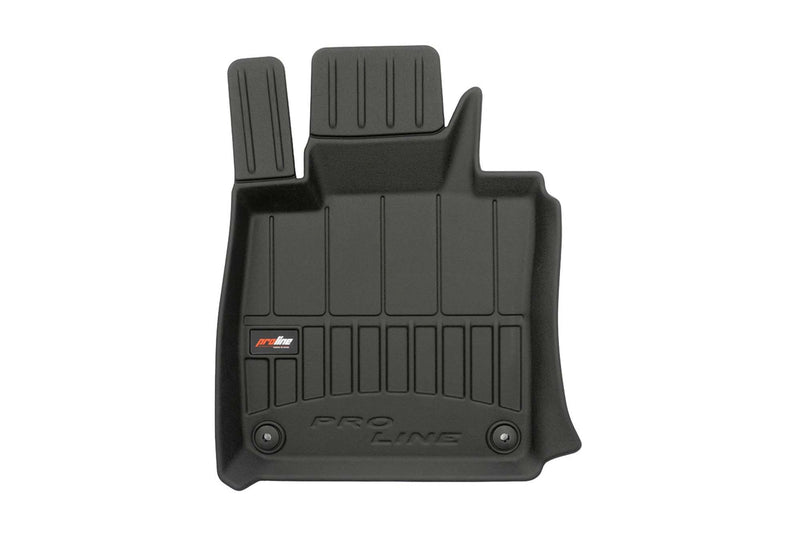 3D Гумени стелки Frogum за Volvo V60, V60 Cross Country (2018+), 4 части, черни