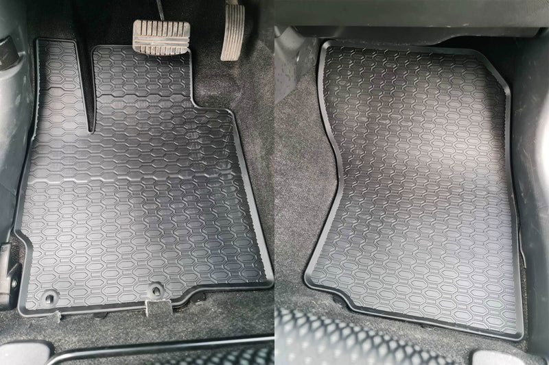 Гумени стелки Geyer&Hosaja за Mitsubishi Outlander III (2012–2021), 4 части, черни