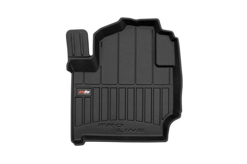 3D Гумени стелки Frogum за Nissan e-NV200 (2014+), комплект 2 части, черни