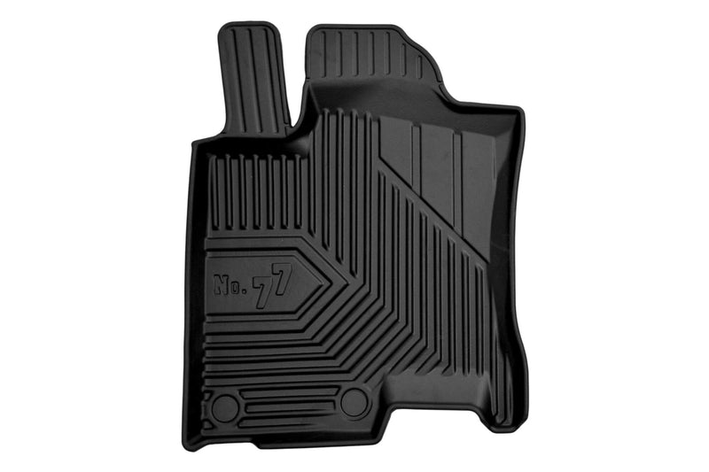 2.5D Гумени стелки Frogum №77 за Nissan Qashqai +2 (2006–2013), 4 части, черни