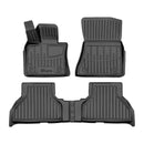 3D гумени стелки Stingray за BMW X5 (E70) (2006-2013), 4 части, черни