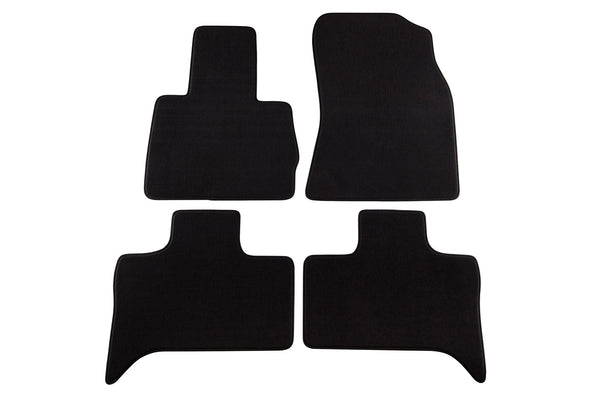 Мокетни стелки Petex за BMW X5 E53 (2000–2007) Style – 4 части, черни, захват B204